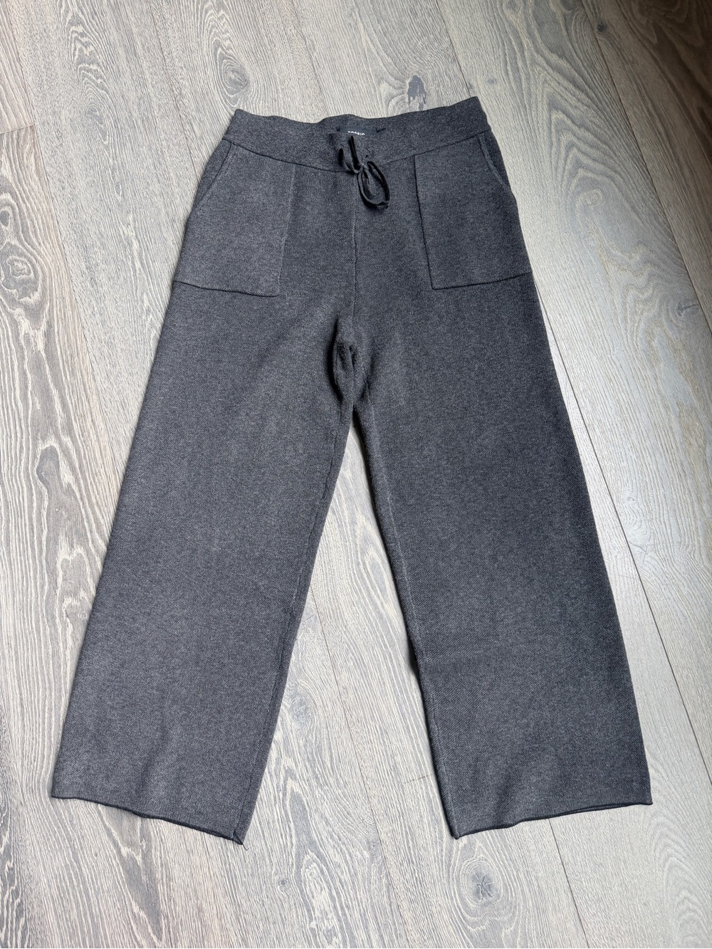 Torrid Wide Leg Sweater Pants in Dark Gray Size 00